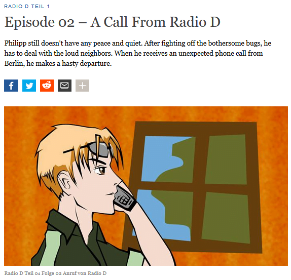 RadioD Anruf von Radio D
