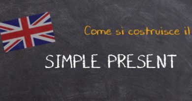 come si costruisce Simple Present