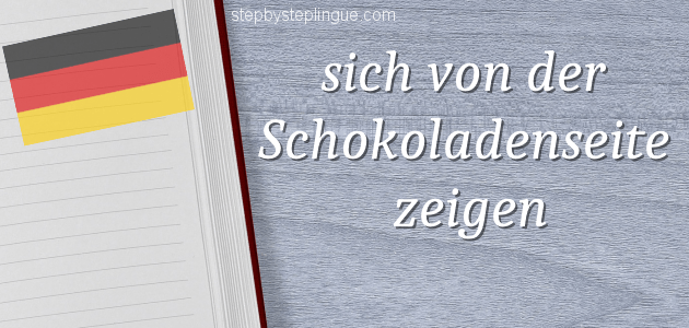 sich von der Schokoladenseite zeigen title