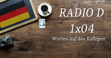 Radio D Warten auf den Kollegen