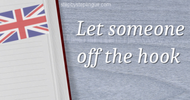 let someone off the hook significato