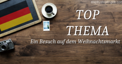 Ein Besuch auf dem Weihnachtsmarkt