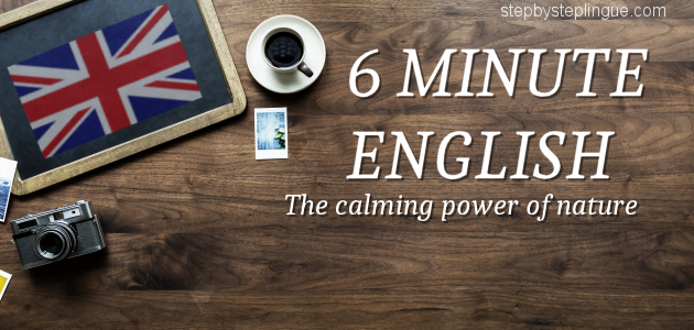 6 minute english calming power of nature