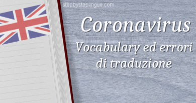 Coronavirus vocabulary errori traduzione
