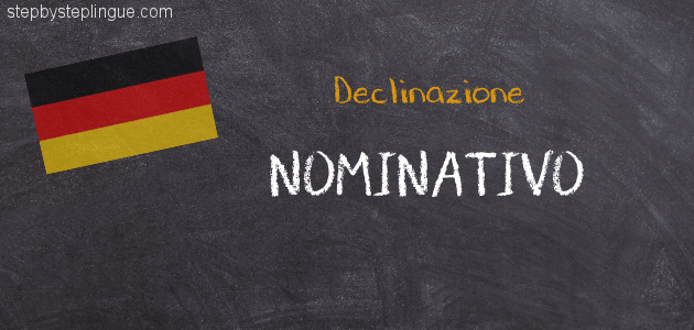 Declinazione Nominativo tedesco