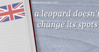 Significato a leopard doesn't change its spots title