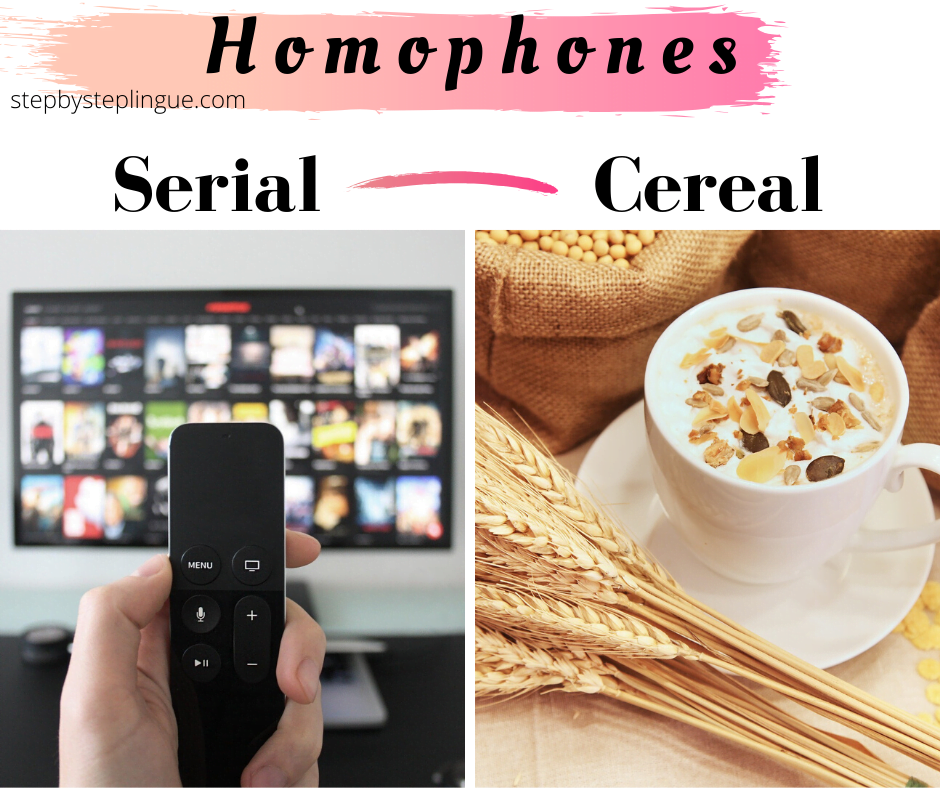 Homophones Serial e Cereal: qual è la differenza?