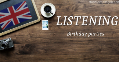 Birthday parties Listening birthday parties