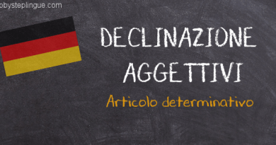 Declinazione dell’aggettivo preceduto da articolo determinativo Declinazione aggettivi-articolo determinativo title