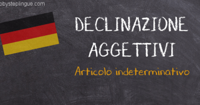 Declinazione dell’aggettivo preceduto da articolo indeterminativo Declinazione aggettivi-articolo indeterminativo title
