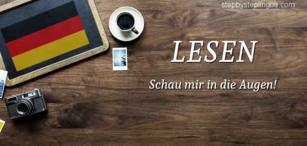 Lesen Schau mir in die Augen