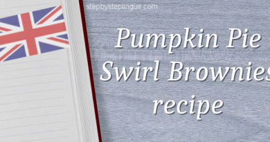 Pumpkin Pie Swirl Brownies recipe vocabolario title