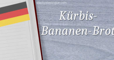 Vocabolario: Kürbis-Bananen-Brot kurbis bananen brot vocabolario ricetta title