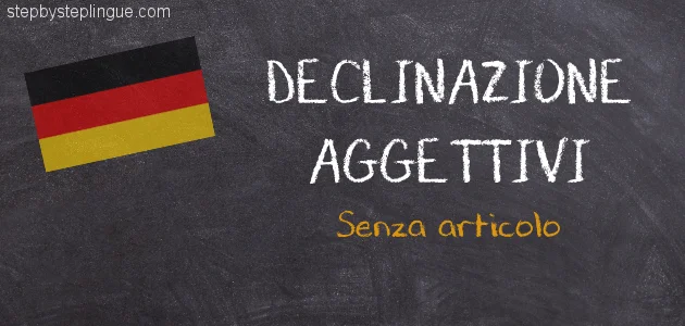 Declinazione aggettivi-senza articolo title