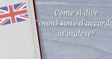 43 modi sono d'accordo e non sono d'accordo in inglese title