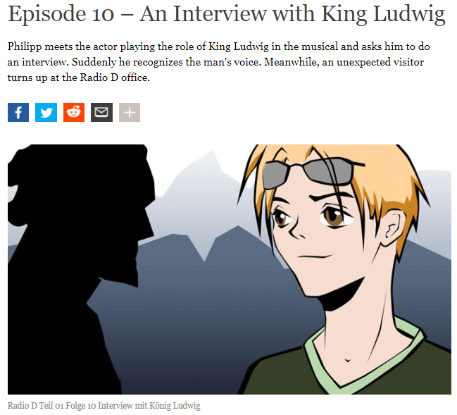 Radio D Interview mit König Ludwig 1x10