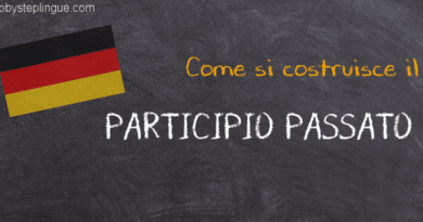 Participio passato tedesco title