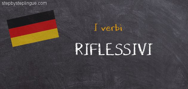 Verbi riflessivi in tedesco title