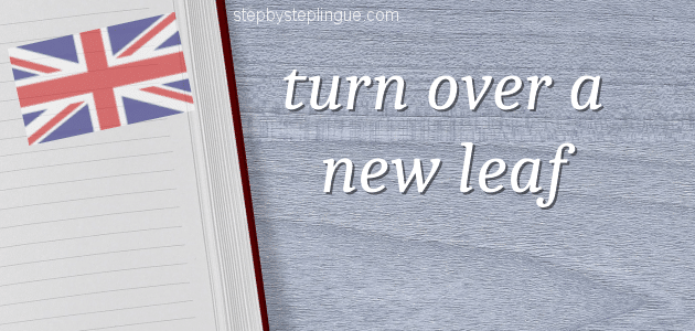 turn over a new leaf title