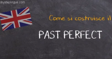 Come si forma Past Perfect title