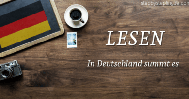 Lesen In deutschland summt es