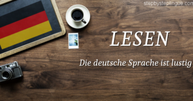 Lesen Die deutsche Sprache ist lustig