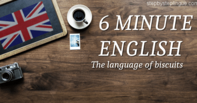 6 minute english the language of biscuits