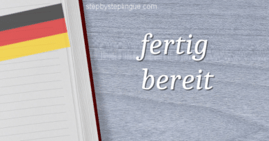 Fertig e bereit differenza title