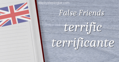 False friends terrific terrificante title