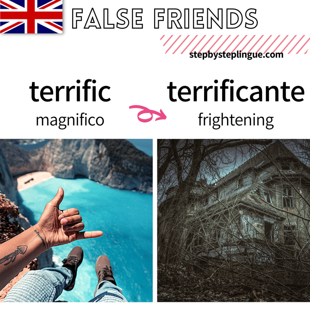 False friends inglese-italiano: terrific e terrificante