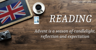 Reading Advent is a season of candlelight reflection and expectation