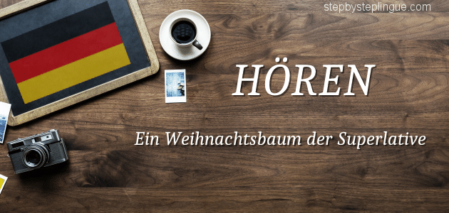 hören Ein Weihnachtsbaum der Superlative