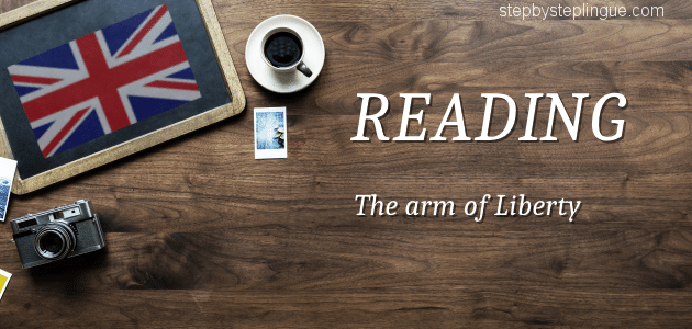 Reading the arm of liberty