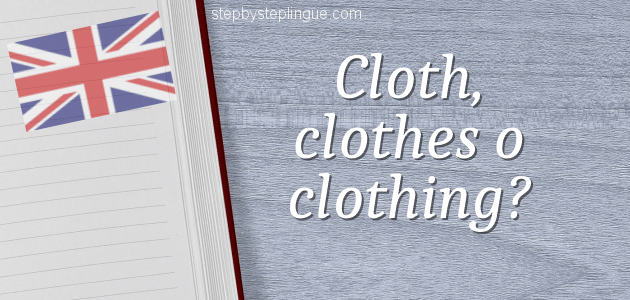 Cloth, clothes o clothing title