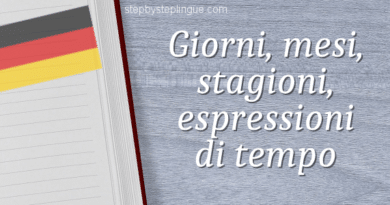 Giorni, mesi, stagioni ed espressioni di tempo in tedesco title