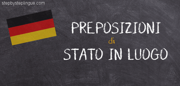 Preposizioni di stato in luogo tedesco title