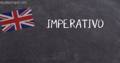 Imperativo inglese title