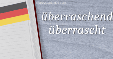 Differenza uberraschend e uberrascht title