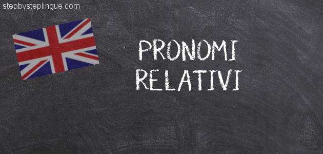 Pronomi relativi inglese title