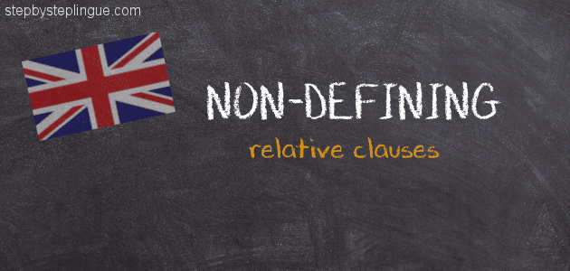 frasi relative non defining inglese title