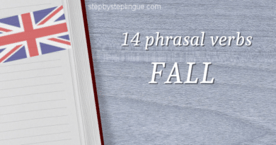 14 phrasal verbs to fall title