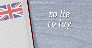 To lie to lay differenza title