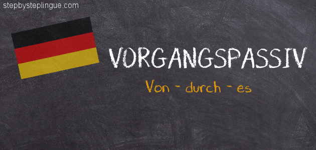 Vorgangspassiv - von durch es title
