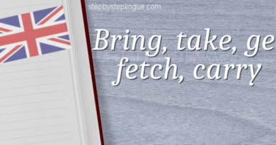 Bring take get fetch carry differenza title