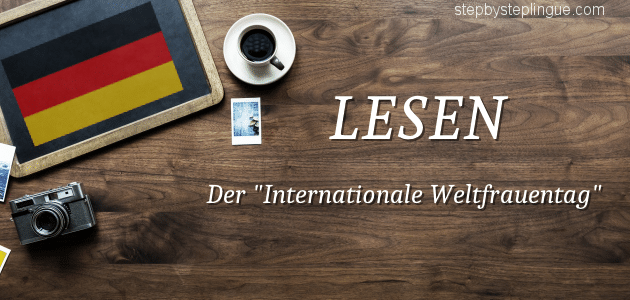 Lesen Der internationale weltfrauentag title