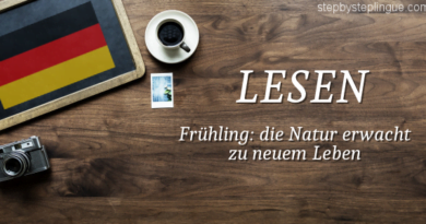 Lesen Die Natuer erwacht zu neuem Leben