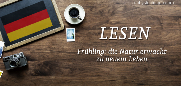 Lesen Die Natuer erwacht zu neuem Leben