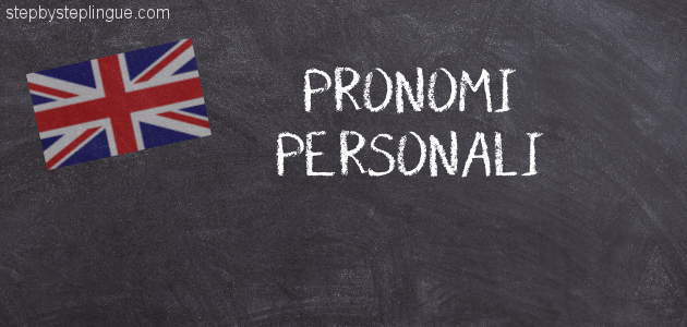Pronomi personali inglese title