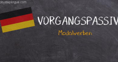 I modali al passivo tedesco title