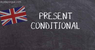 Present Conditional inglese would